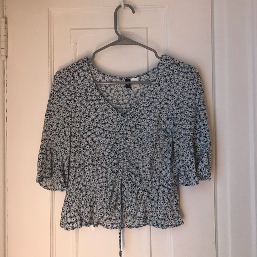 Soft floral blouse